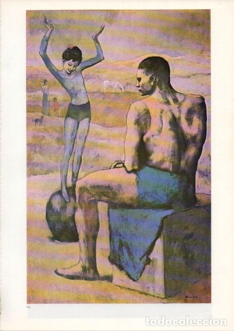 Postcards: LAMINA V43097: Picasso. L'equilibrista de la bola - Josep Palau i Fabre