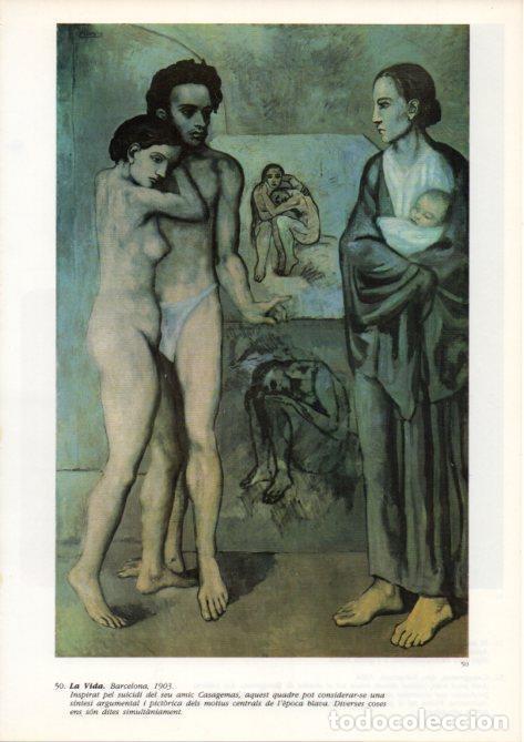 Postcards: LAMINA V43092: Picasso. La Vida - Josep Palau i Fabre