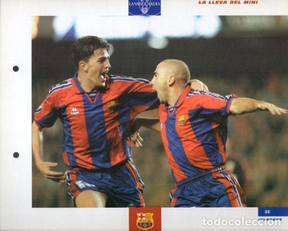 Postcards: LAMINA V43357: De la Pe&ntilde;a i Oscar F.C. Barcelona. El Gran album del Bar&ccedil;a - NULL