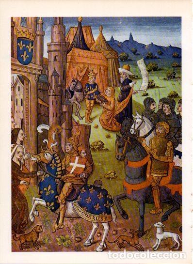 Cartoline: LAMINA V43477: Alegoria sobre la gloria de Carlomagno - Varios