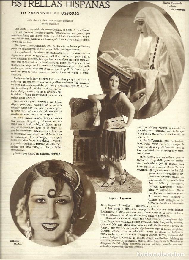 Postales: LAMINA 37464: Maria Fernanda Ladron de Guevara, Amelia Mu&ntilde;oz e Imperio Argentina - VVAA
