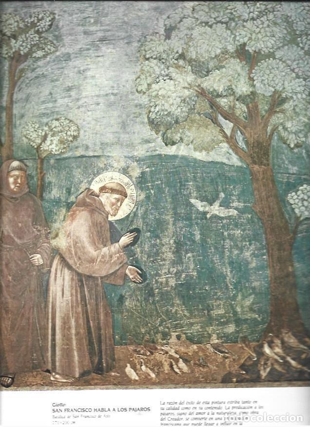 Postais: LAMINA 37390: San Francisco habla a los pajaros, por Giotto - VVAA