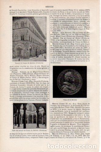 Postais: LAMINA V44192: Palacio de Cosme de Medicis, Florencia - Varios