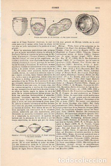 Postales: LAMINA V43692: Tinajas sepulcrales - Varios