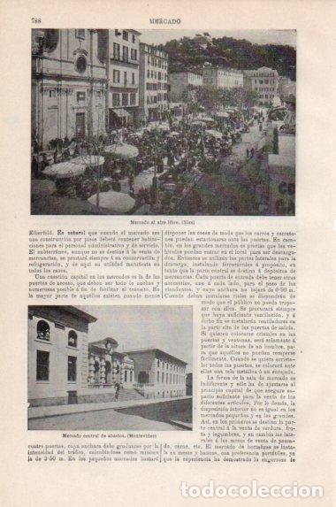 Postkarten: LAMINA V43860: Mercado al aire libre en Niza - Varios