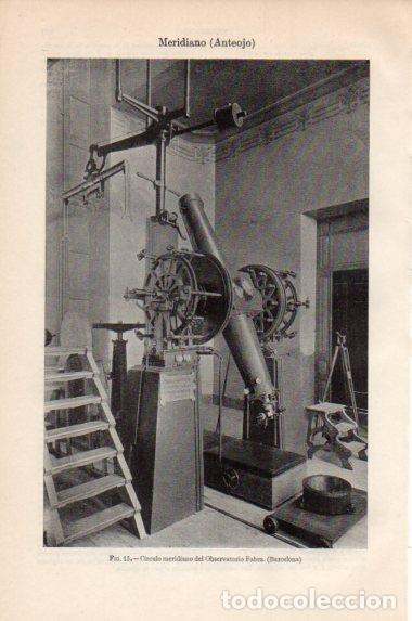 Postkarten: LAMINA V43890: Circulo meridiano del Observatorio Fabra, Barcelona - Varios