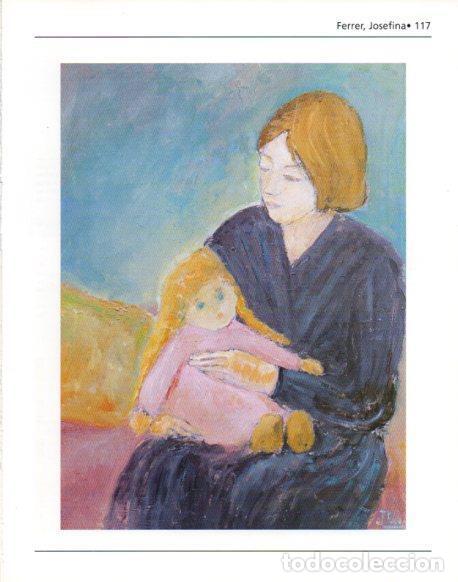 Postcards: LAMINA V44494: Mujer con ni&ntilde;a por Josefina Ferrer - NULL