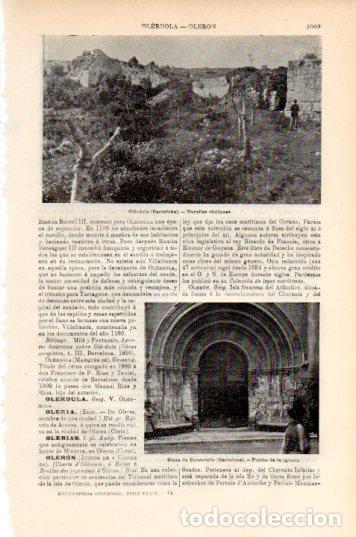 Postales: LAMINA V44799: Murallas en Olerdola, Barcelona - Varios