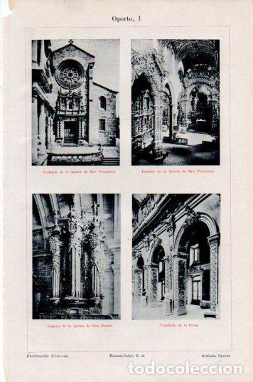 Cartoline: LAMINA V44841: Iglesia de San Francisco en Oporto - Varios