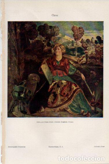 Cartoline: LAMINA V45013: Circe por Dosso Dossi - Varios
