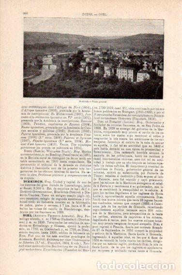 Postkarten: LAMINA V44931: Vista general de Diekirch, Luxemburgo - Varios