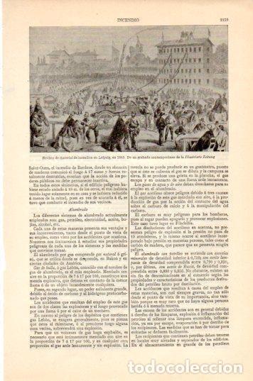 Postkarten: LAMINA V44613: Revista de material de incendios en Leipzig en 1865 - Varios