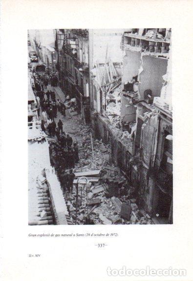 Postales: LAMINA V45134: Explosio de gas al barri de Sants, Barcelona - Jaume Sobreques i Callico