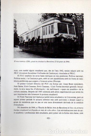 Postcards: LAMINA V45088: Tramvia 1200 a Barcelona gener 1944 - Jaume Sobreques i Callico