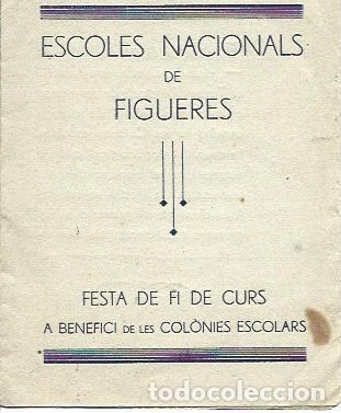 Postkarten: OBRA 37759: Festa de Fi de curs de les Escoles Nacionals de Figueres - VVAA