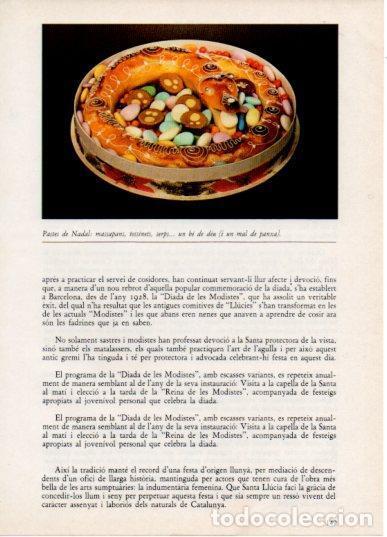 Cartoline: LAMINA V45834: Pastes de Nadal massapans tossinets serps - Aureli Capmany
