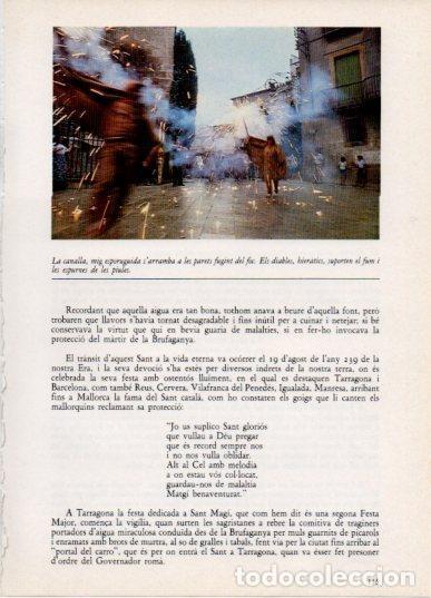 Cartoline: LAMINA V45818: Els diables pels carrers - Aureli Capmany