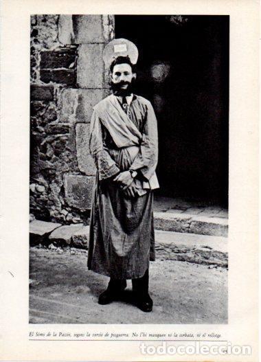 Postkarten: LAMINA V45786: El Simo de la Passio, processo de Verges - Aureli Capmany