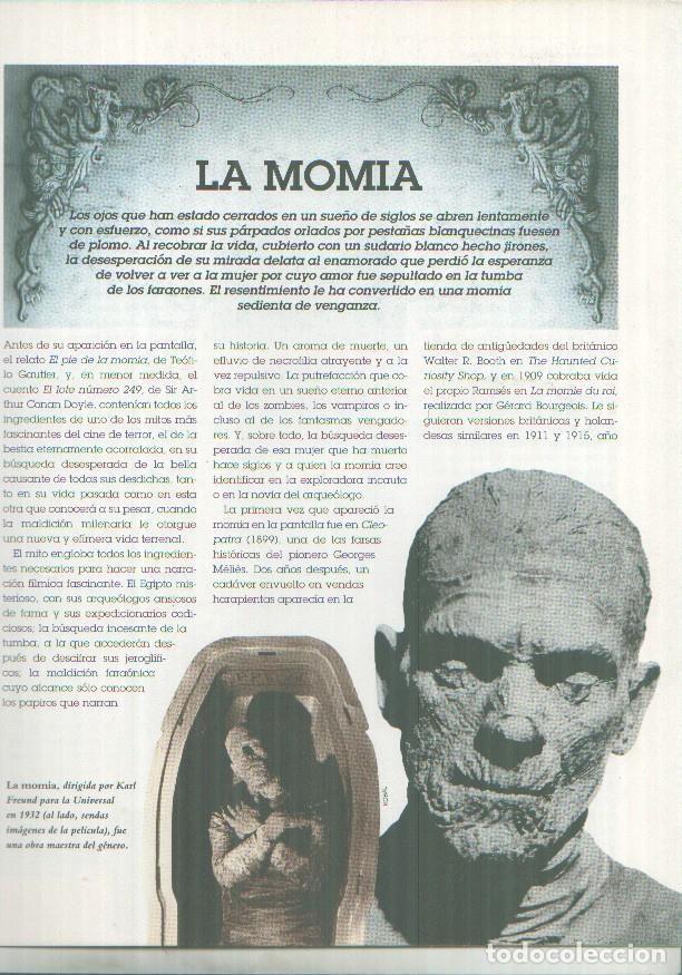 Postales: Fasciculo: La momia -