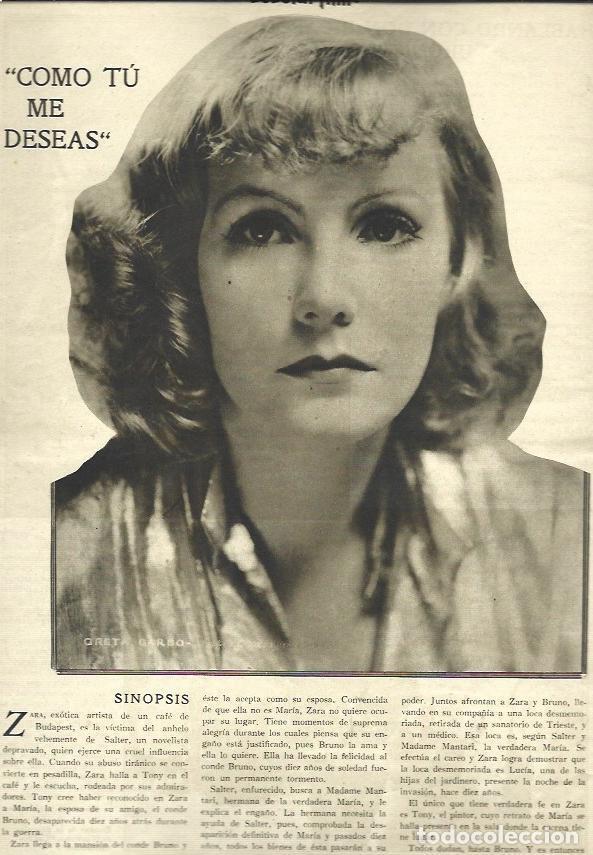Cartoline: LAMINA 37926: Greta Garbo - VVAA