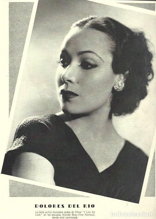 Postais: LAMINA 37997: Dolores del Rio - VVAA