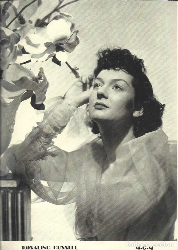 Cartoline: LAMINA 38019: Rosalind Russell - VVAA