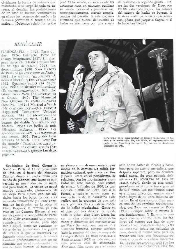Cartes Postales: LAMINA 38233: Rene Clair - VVAA
