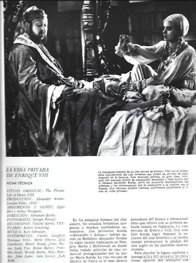 Cartoline: LAMINA 38193: Ficha y escena de La vida privada de Enrique VIII - VVAA
