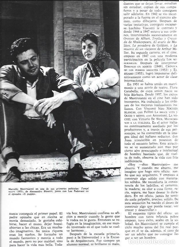 Postkarten: LAMINA 38348: Marcello Mastroiani en Tempi nostri - VVAA
