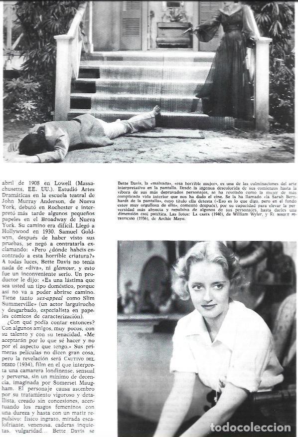 Postales: LAMINA 38296: Bette Davis en La carta y en El bosque petrificado - VVAA