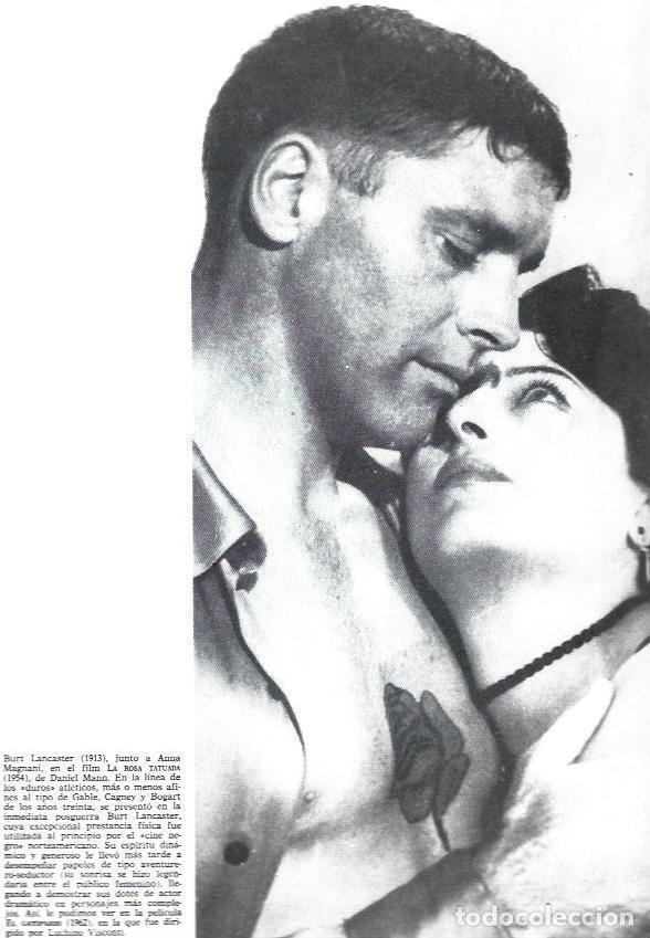 Postais: LAMINA 38325: Burt Lancaster y Anna Magnani en La rosa tatuada - VVAA