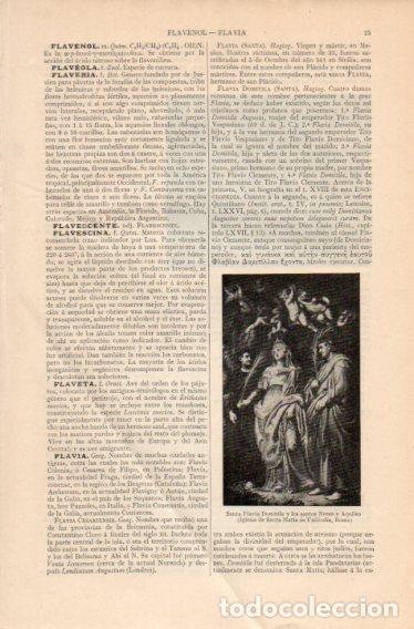 Postcards: LAMINA V45839: Santa Flavia Domitila y Nereo, iglesia Santa Maria Roma - Varios