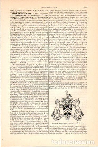 Postais: LAMINA V45982: Escudo Sociedad de Francmasones de Londres - Varios