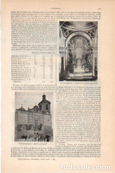 Cartoline: LAMINA V45915: Iglesia de Fortuna, Murcia interior y exterior - Varios