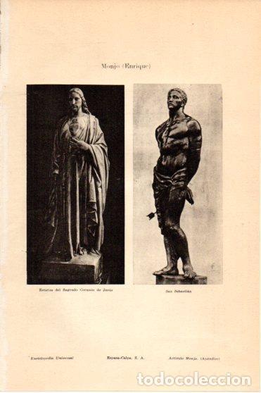 Postkarten: LAMINA V46076: Estatuas por Enrique Monjo - Varios