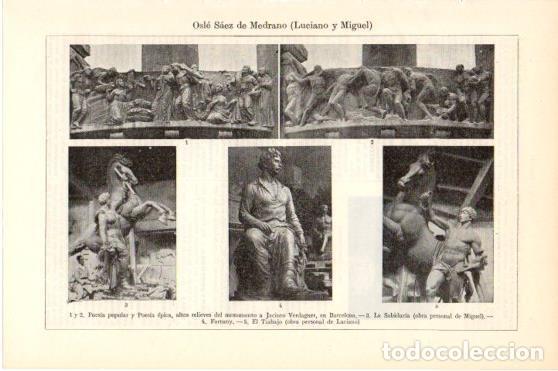 Cartoline: LAMINA V46123: Obras por Luciano y Miguel Osle Saez de Medrano - Varios