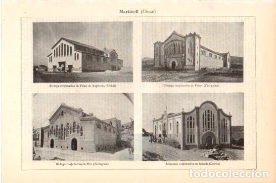 Postais: LAMINA V46057: Bodegas cooperativas en Falset, Pira y Soleras - Varios
