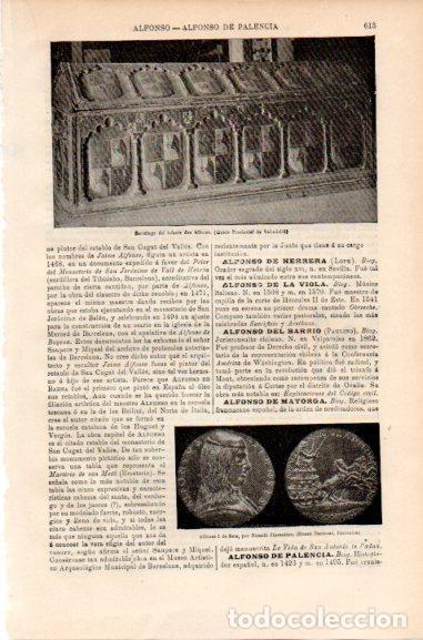 Postais: LAMINA V46465: Sarcofago del infante don Alfonso, Valladolid - Varios