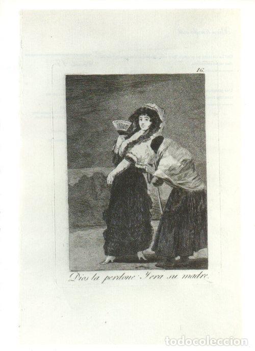 Cartoline: LAMINA V47201: Capricho 16 por Goya - NULL