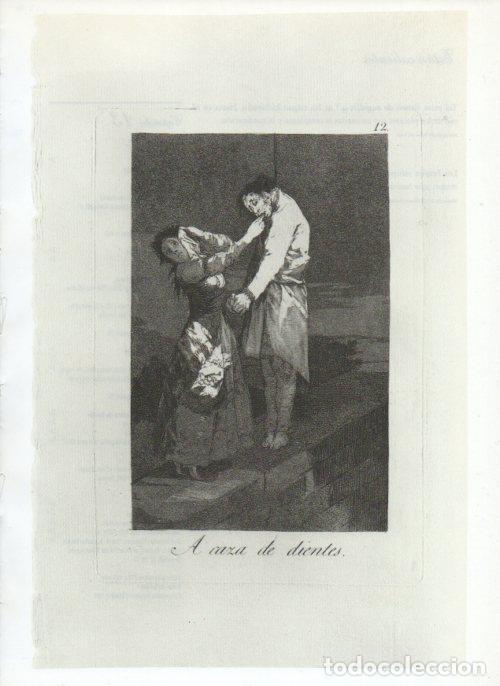 Postcards: LAMINA V47191: Capricho 12 por Goya - NULL
