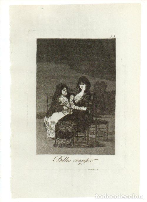 Cartoline: LAMINA V47198: Capricho 15 por Goya - NULL