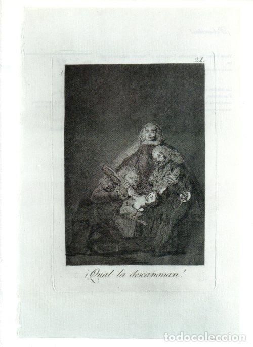 Postkarten: LAMINA V47209: Capricho 21 por Goya - NULL
