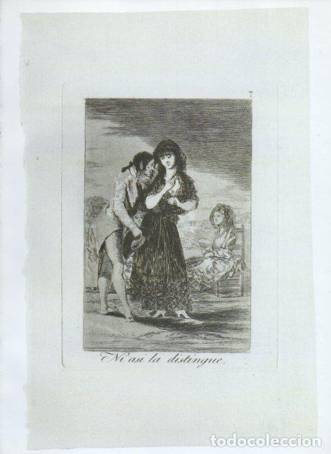 Postkarten: LAMINA V47180: Capricho 7 por Goya - NULL