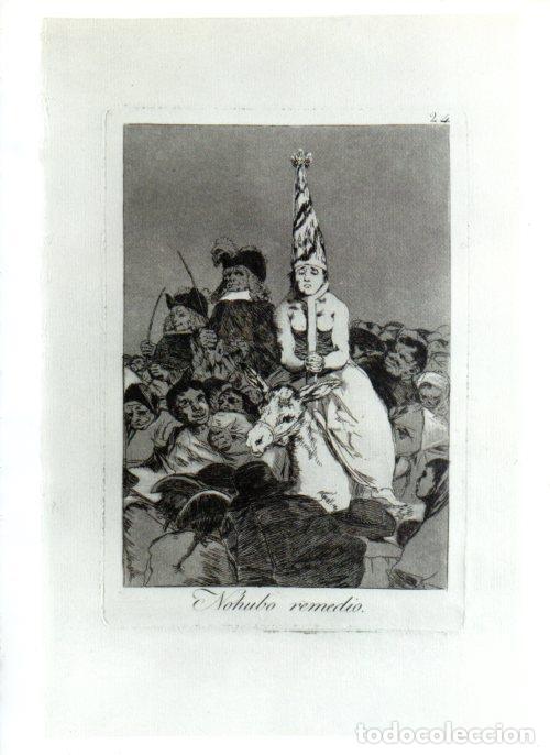 Postales: LAMINA V47213: Capricho 24 por Goya - NULL