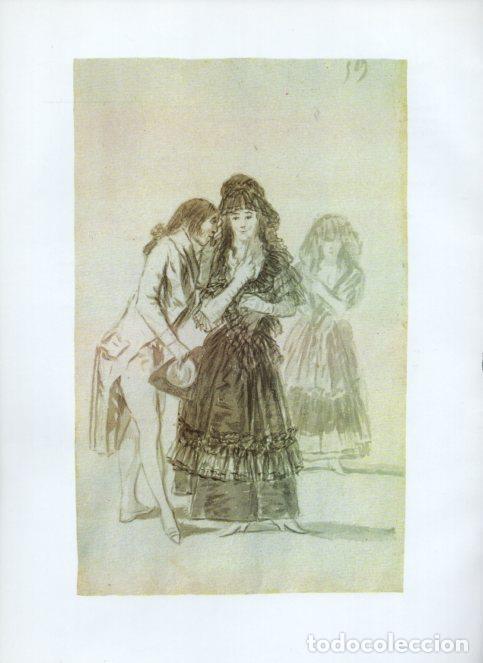 Postkarten: LAMINA V47178: Capricho 7 por Goya, dibujo - NULL