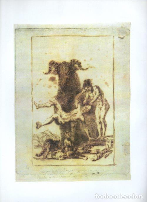 Postkarten: LAMINA V47278: Capricho 60 por Goya, dibujo preparatorio - NULL