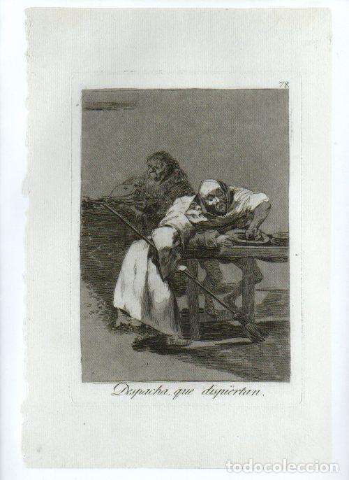 Postkarten: LAMINA V47305: Capricho 78 por Goya - NULL