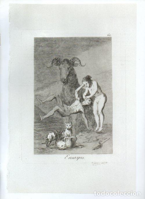 Cartoline: LAMINA V47279: Capricho 60 por Goya - NULL