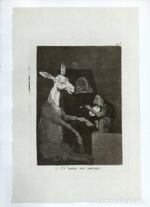 Postcards: LAMINA V47245: Capricho 41 por Goya - NULL