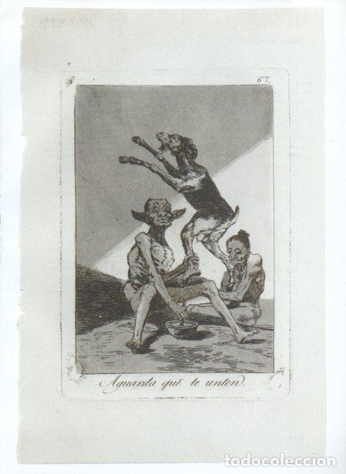 Cartoline: LAMINA V47288: Capricho 67 por Goya - NULL